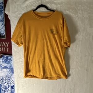 Ron Jon Surf Shop‎ Orlando T Shirt Mens XL Yellow Graphic Tee Crab Beach Surf